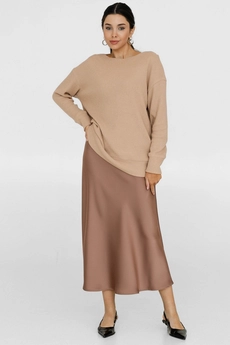 Юбка 4014П капучино Ivera collection