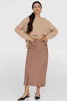 Юбка 4014П капучино Ivera collection