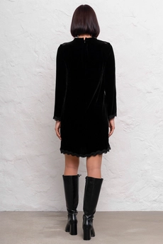 Платье 446 черный Ivera collection