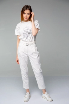 Майка 5006 белый Ivera collection