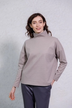 Джемпер 5047 бежевый Ivera collection