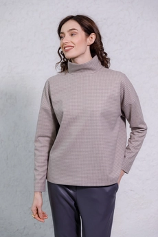 Джемпер 5047 бежевый Ivera collection