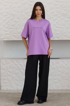 Футболка 5062П сиреневый Ivera collection