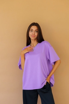 Футболка 5062L сиреневый Ivera collection