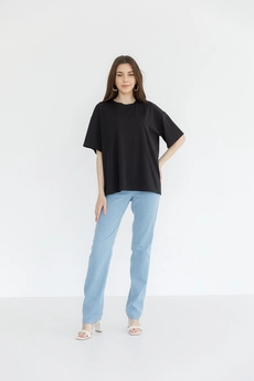 Футболка   5062 черный Ivera collection