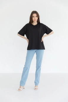 Футболка   5062 черный Ivera collection