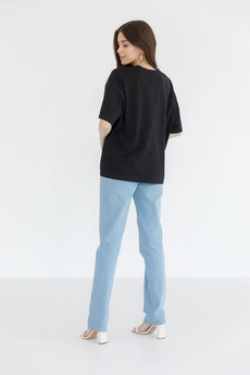 Футболка   5062 черный Ivera collection