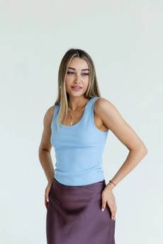 Топ 5063 голубой Ivera collection
