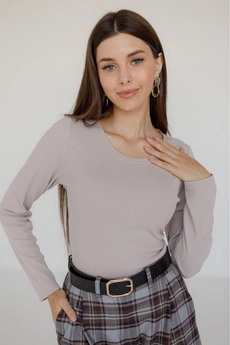 Джемпер  5067 серо-бежевый Ivera collection