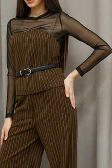 Джемпер 5114С черный Ivera collection