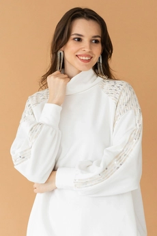 Джемпер 5118 молочный Ivera collection