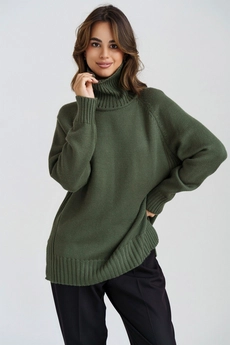 Джемпер 5137 хаки Ivera collection