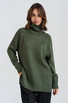 Джемпер 5137 хаки Ivera collection