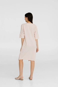 Платье 516 бежевый Ivera collection