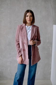 Пиджак 562-В розовый Ivera collection
