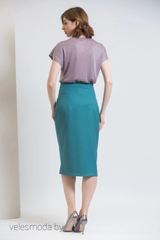 Юбка 567 бирюзовый Ivera collection