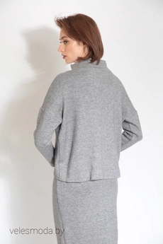 Юбка 613 серый Ivera collection