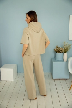 Спортивный костюм 6009 бежевый Ivera collection