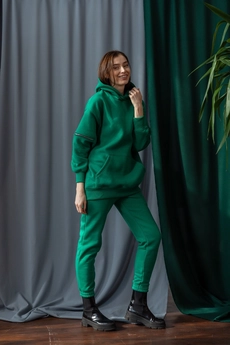 Спортивный костюм 6021 зеленый Ivera collection