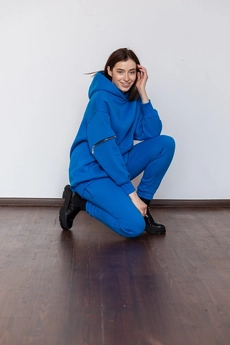 Спортивный костюм 6021 синий Ivera collection
