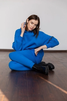 Спортивный костюм 6021 синий Ivera collection