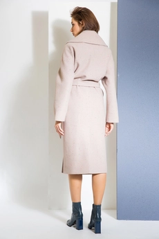 Пальто 634 бежевый Ivera collection