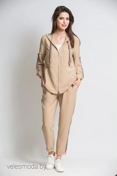 Бомбер 537 беж Ivera collection