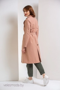 Плащ 687 персиковый Ivera collection