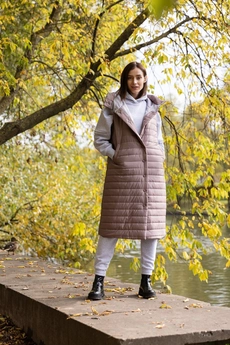 Жилет 7002 бежевый Ivera collection