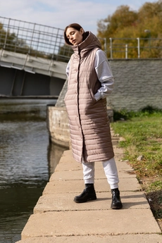 Жилет 7002 бежевый Ivera collection