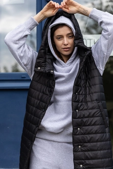 Жилет 7002 черный Ivera collection