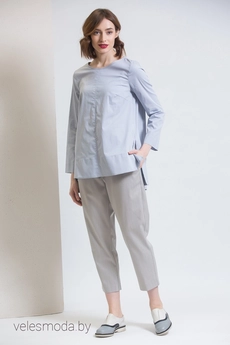 Туника 768 голубой Ivera collection