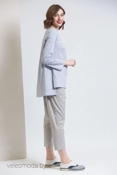 Туника 768 голубой Ivera collection