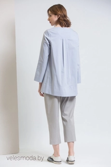 Туника 768 голубой Ivera collection