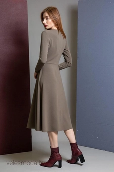 Платье 826 хаки Ivera collection