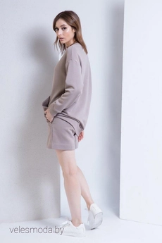 Костюм с шортами 892 бежевый Ivera collection