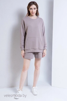 Костюм с шортами 892 бежевый Ivera collection
