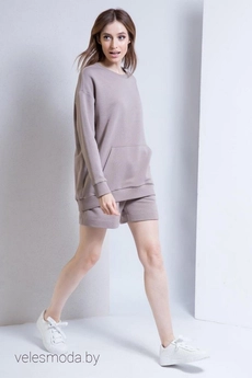 Костюм с шортами 892 бежевый Ivera collection