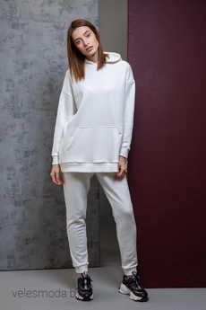 Спортивный костюм 896 молочный Ivera collection