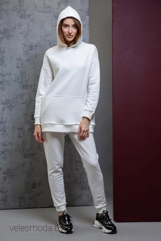 Спортивный костюм 896 молочный Ivera collection