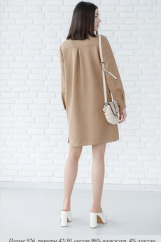Платье 926 песочный Ivera collection