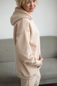 Спортивный костюм 955 бежевый Ivera collection