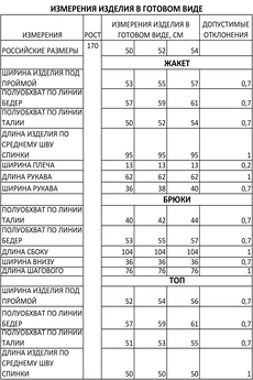 Костюм брючный 1336 Iva