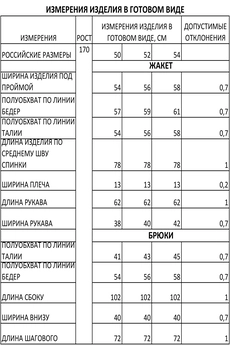 Костюм брючный 1411 Iva