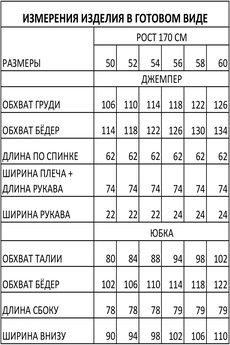 Костюм с юбкой 1625 Iva