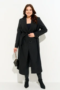Плащ 1721 черный Iva