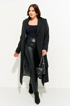 Плащ 1721 черный Iva