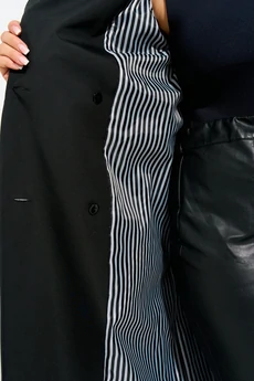 Плащ 1721 черный Iva