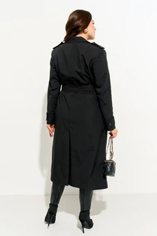 Плащ 1721 черный Iva