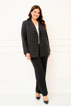 Костюм брючный 1829 черный Iva